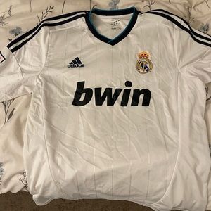 Real Madrid adidas soccer Jersey white